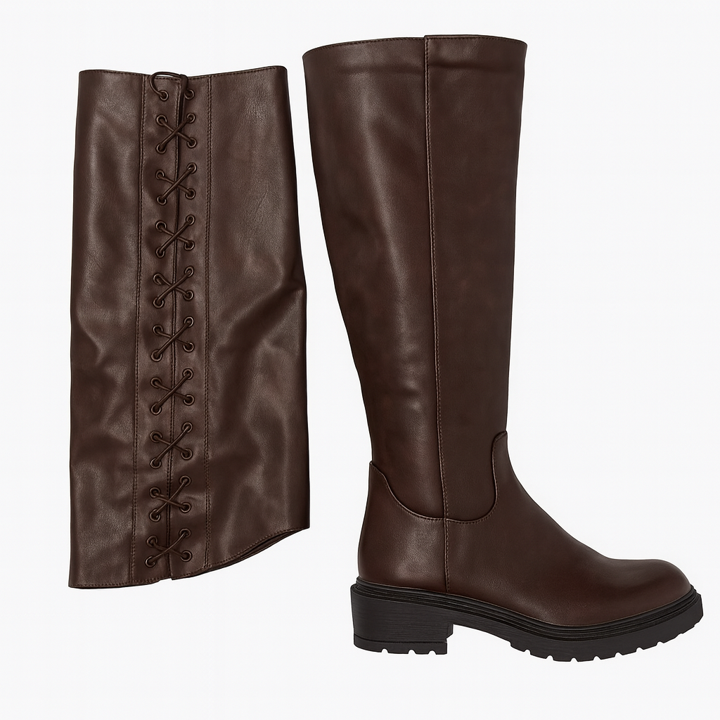 Bottes avec manchette amovible