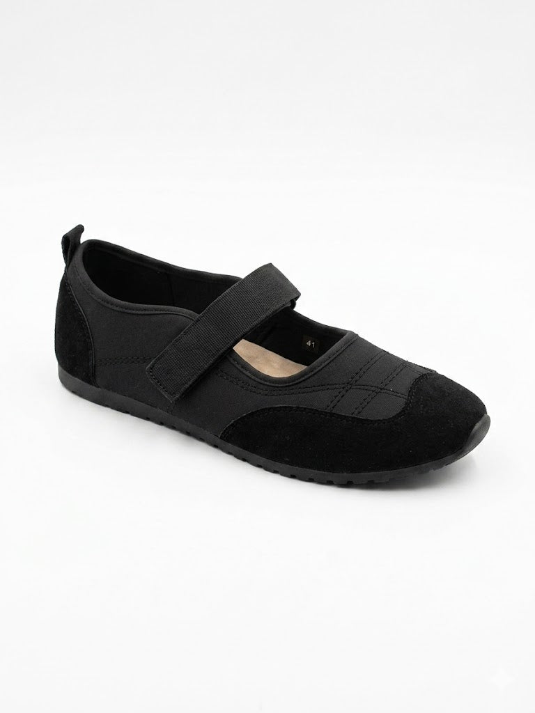 Ballerines plates bride réglable scratch