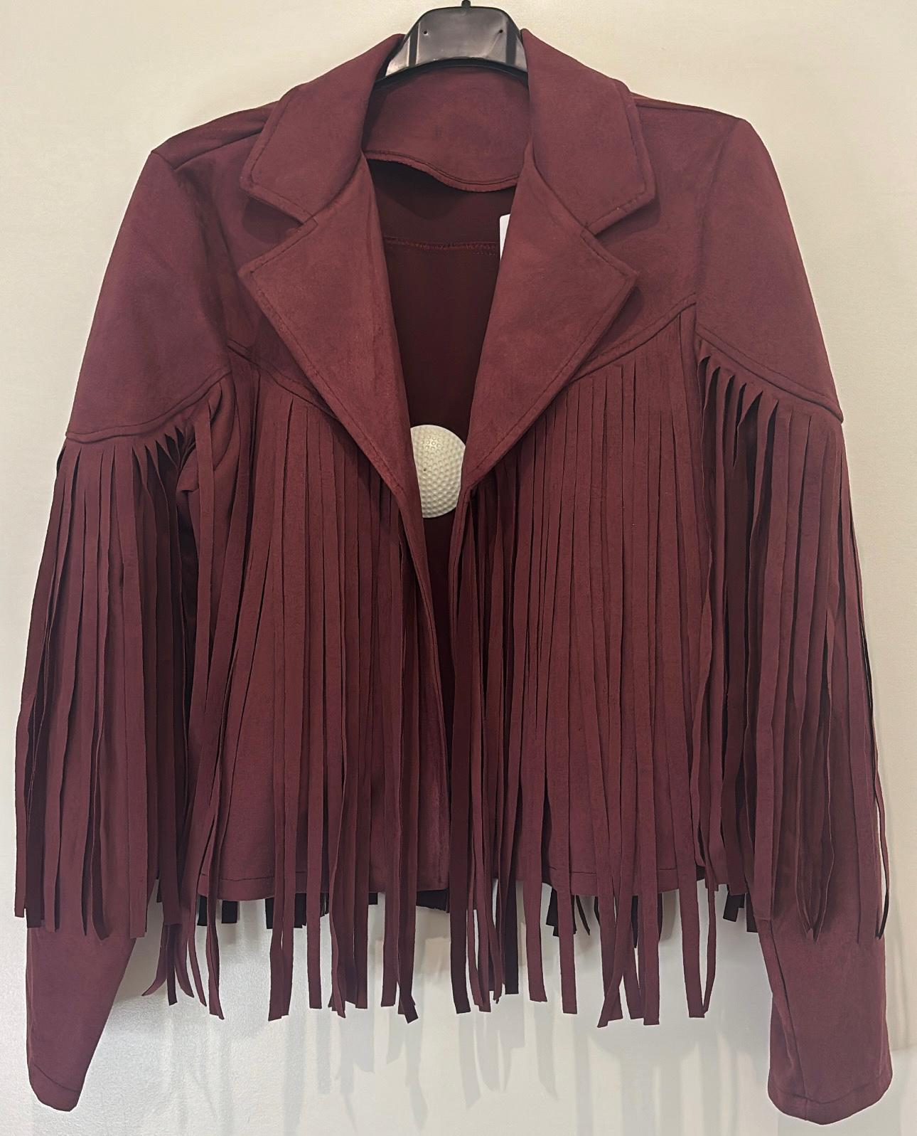 Veste à franges