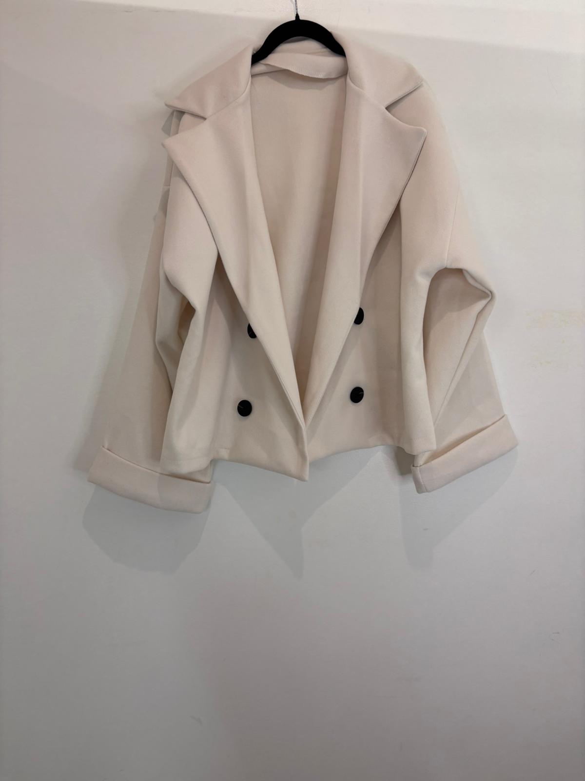 Veste courte double boutonnage