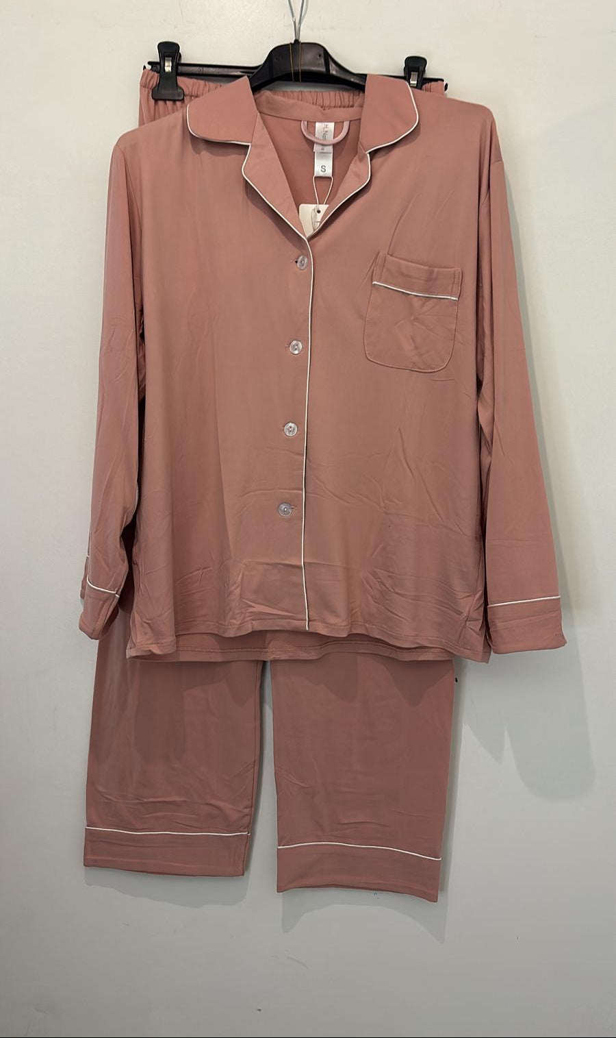 Ensemble pyjama liseré blanc