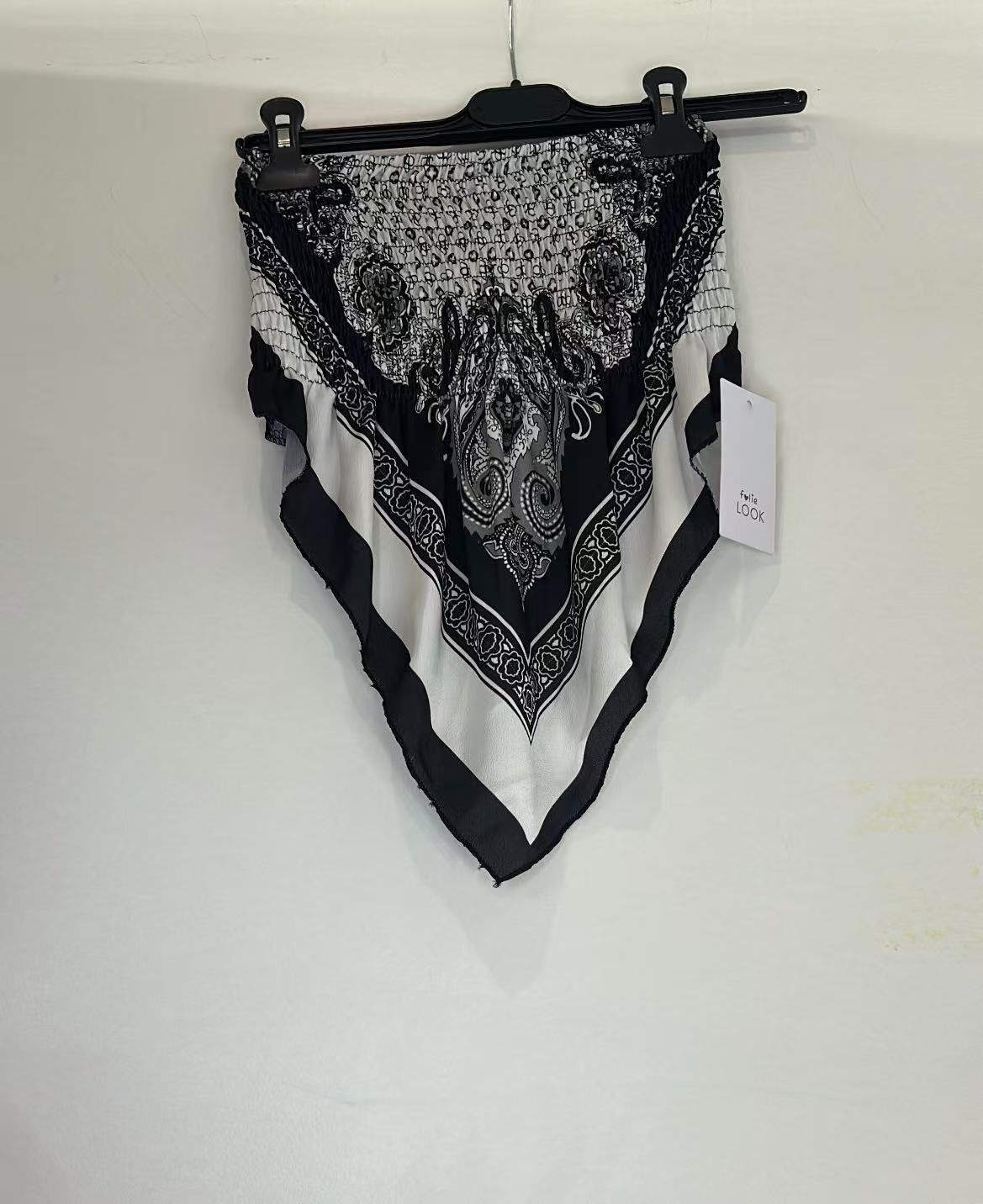 Top bandana foulard imprimé