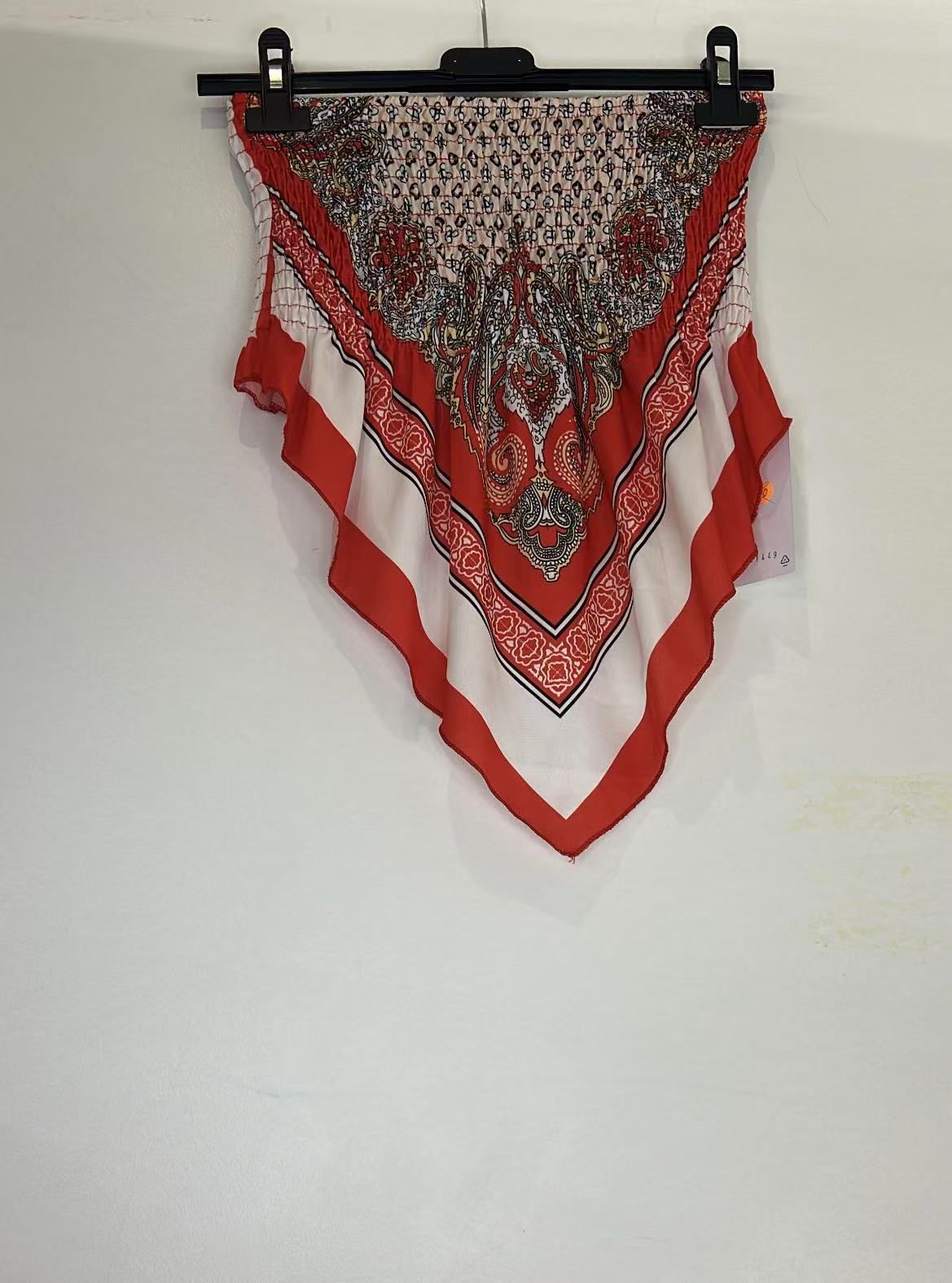 Top bandana foulard imprimé