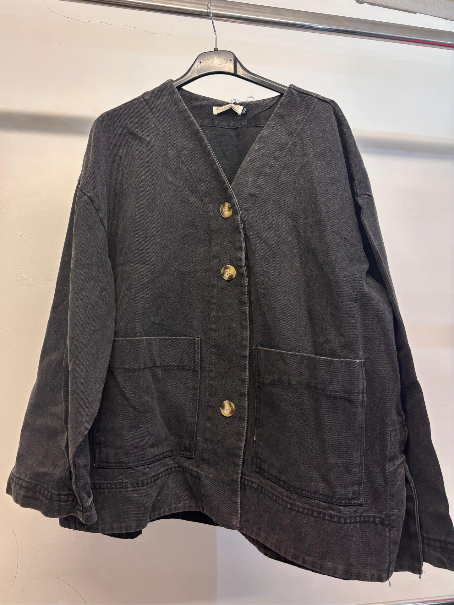 Veste denim oversize