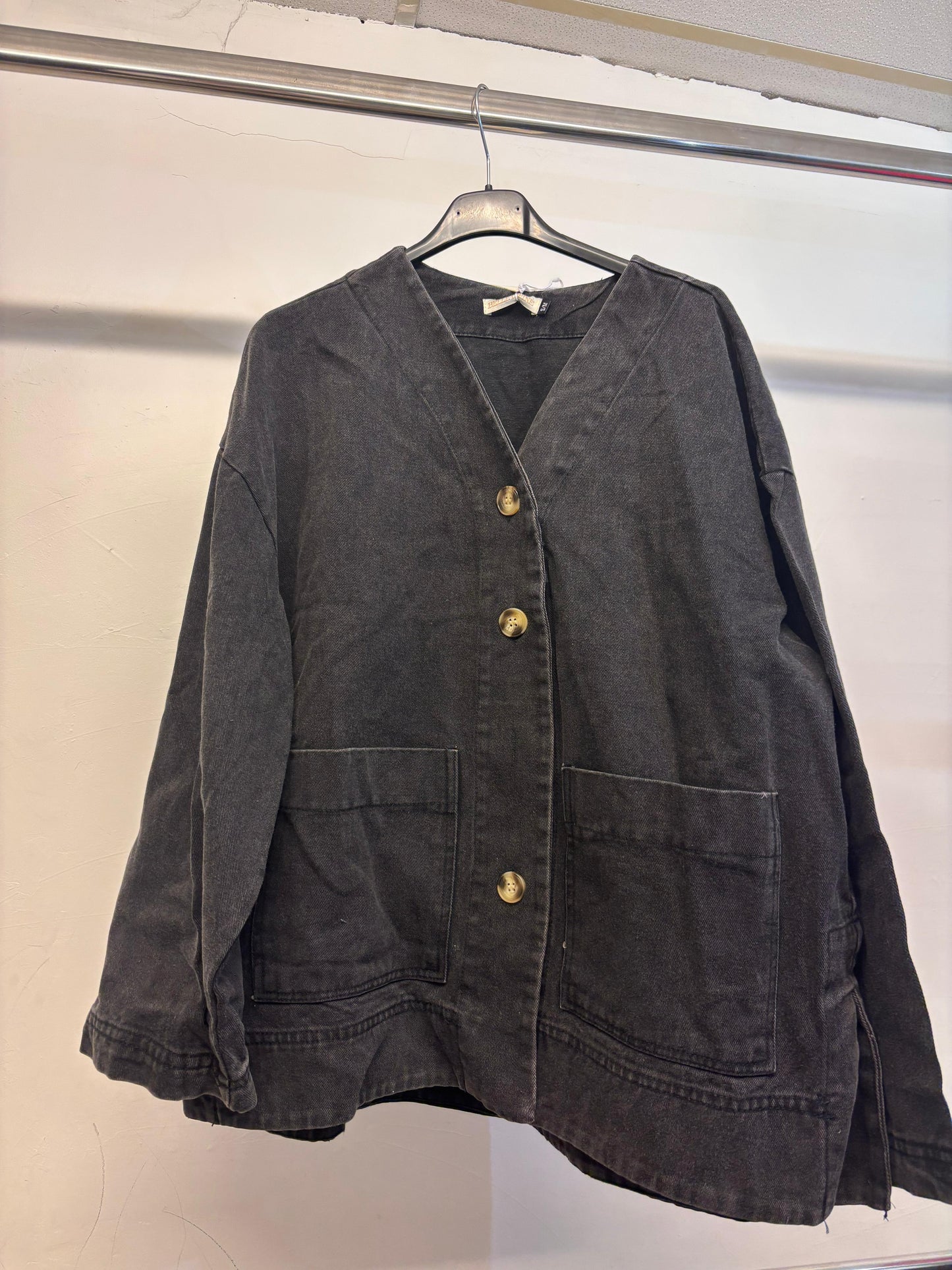 Veste denim oversize