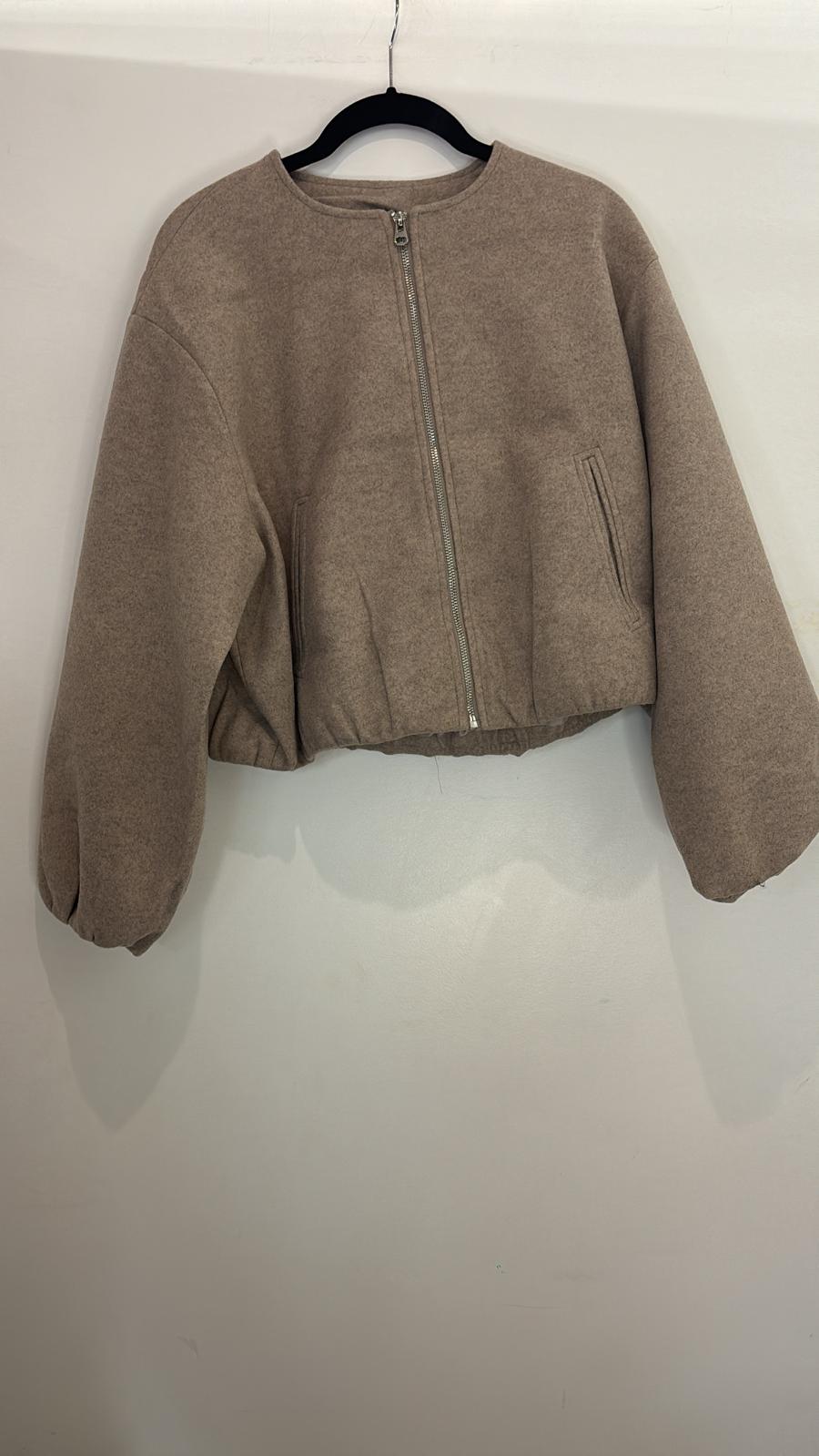 Veste courte zippée