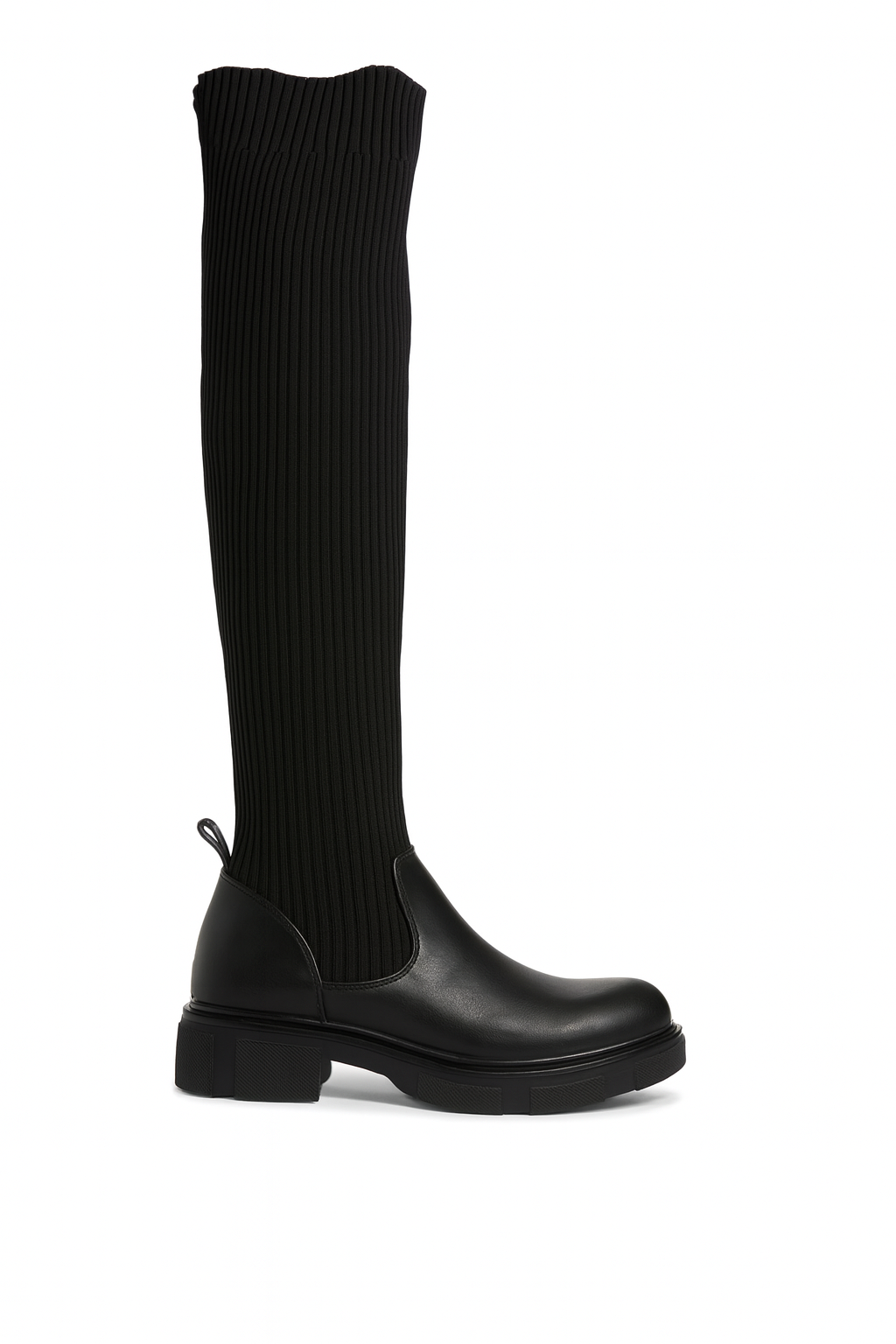 Bottes chaussette à semelle épaisse