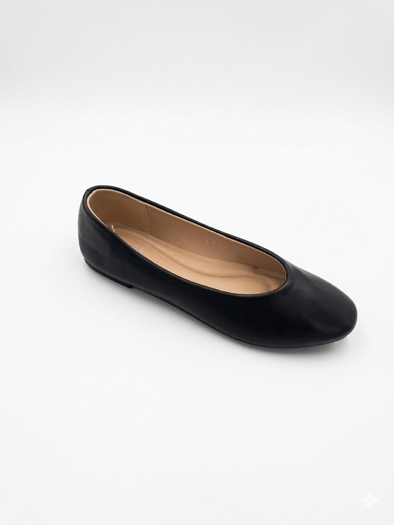 Ballerines plates classiques lisse
