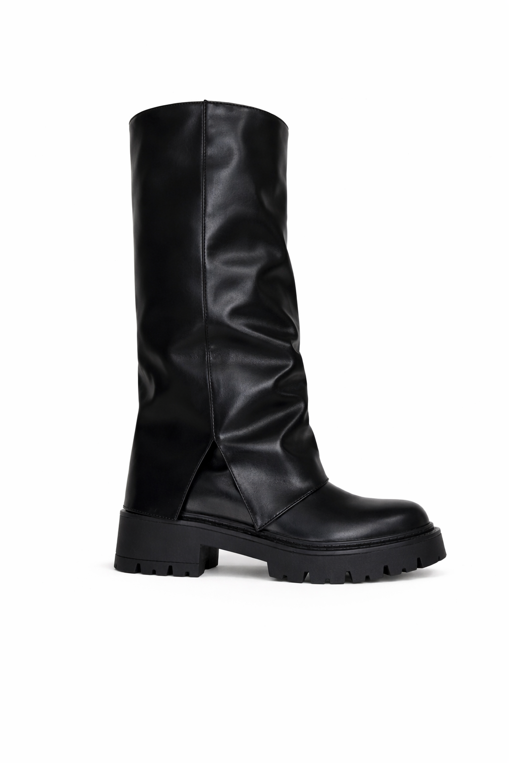 Bottes mi-haute à semelle crantée