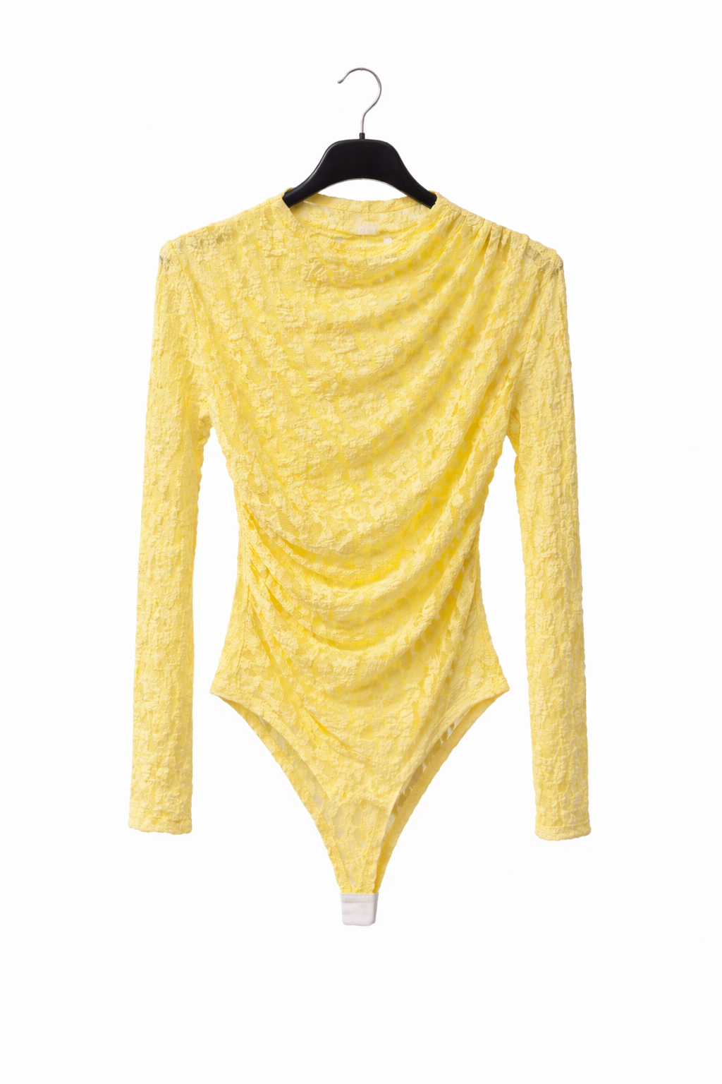 Body dentelle col haut