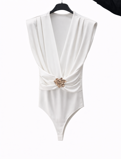 Body avec bijou doré