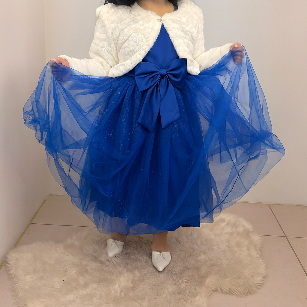 Veste boléro courte effet fourrure