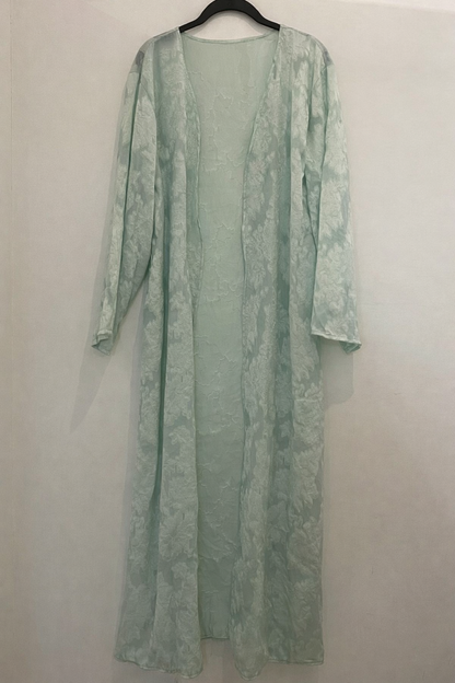 Kimono long en dentelle élégante