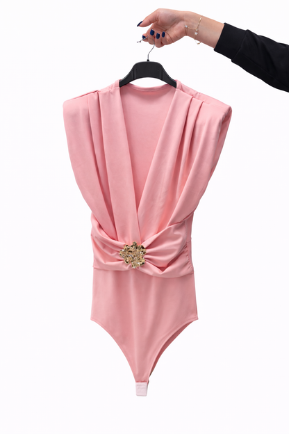 Body avec bijou doré