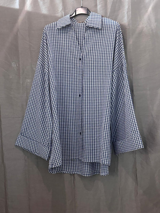 Chemise à carreaux oversize