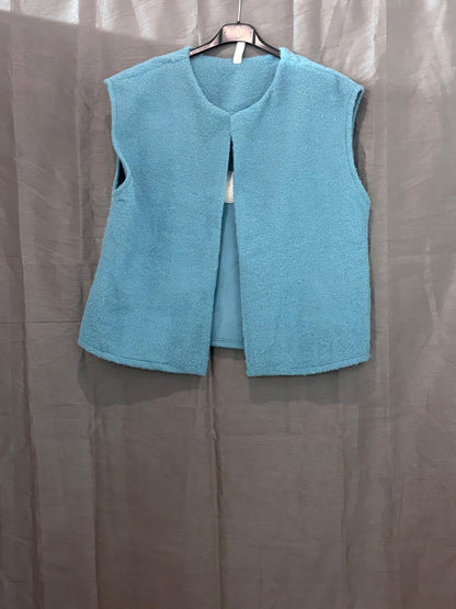 Gilet sans manches en maille