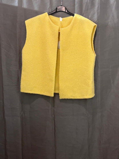 Gilet sans manches en maille
