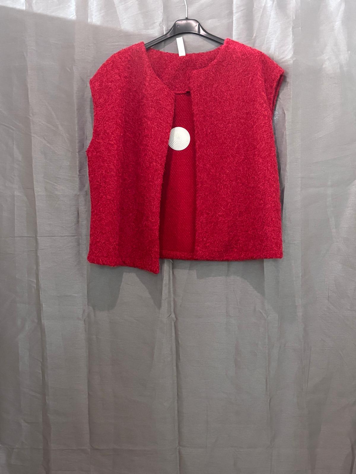 Gilet sans manches en maille