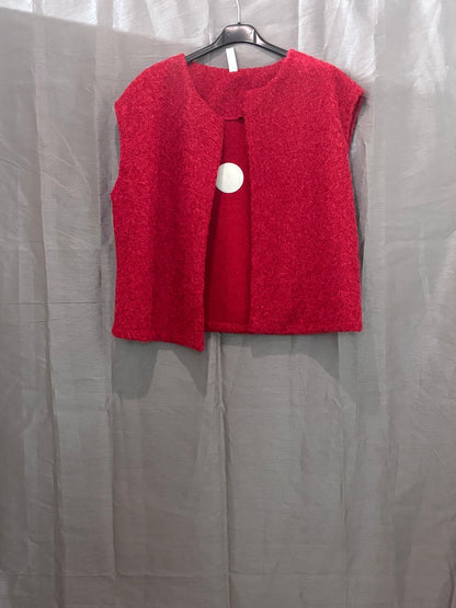 Gilet sans manches en maille