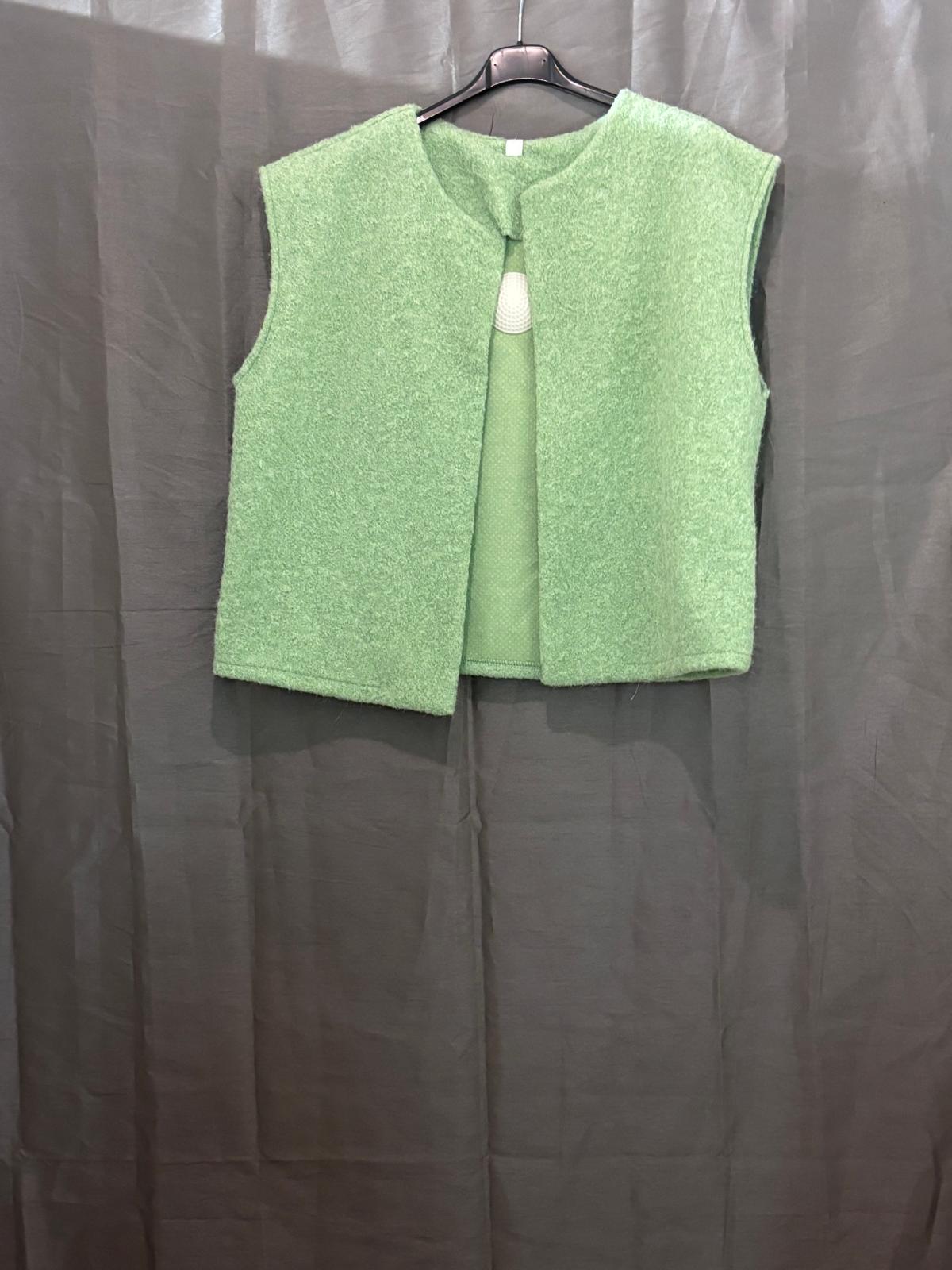 Gilet sans manches en maille