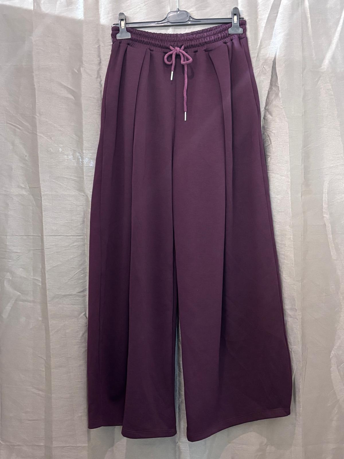 Jogging large, taille élastique