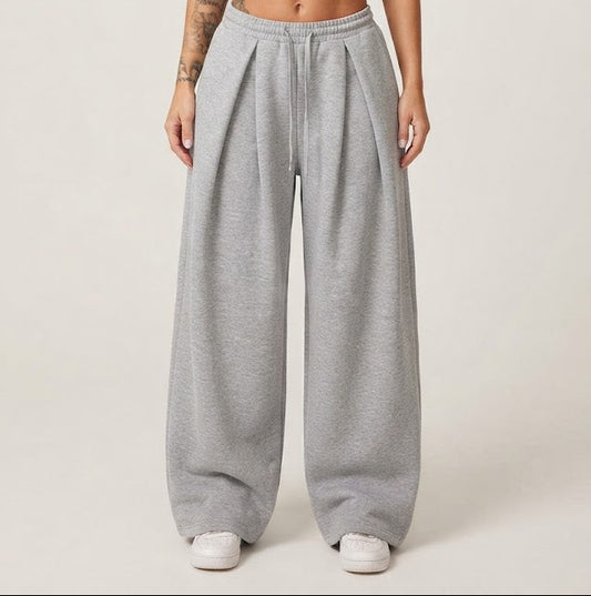 Jogging large, taille élastique