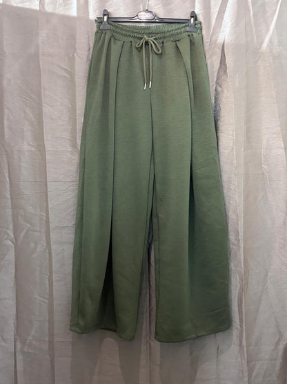 Jogging large, taille élastique