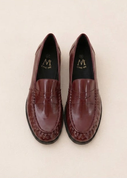 Mocassin plat, style classique