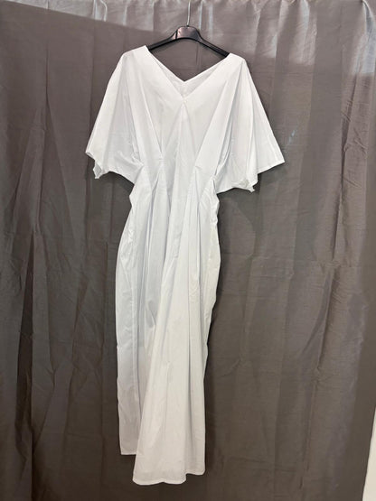 Robe longue, manches kimono