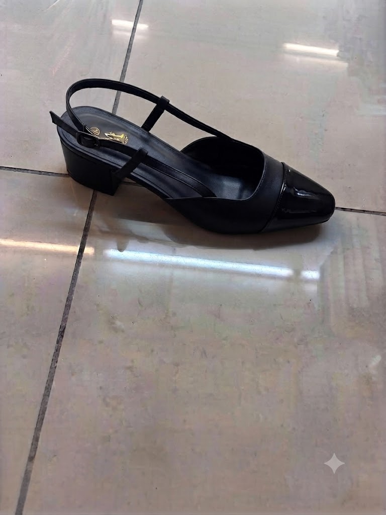 Escarpin petit talon, bout pointu