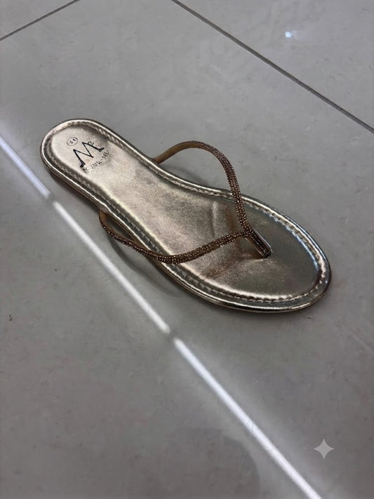 Tong plate, bride strassée