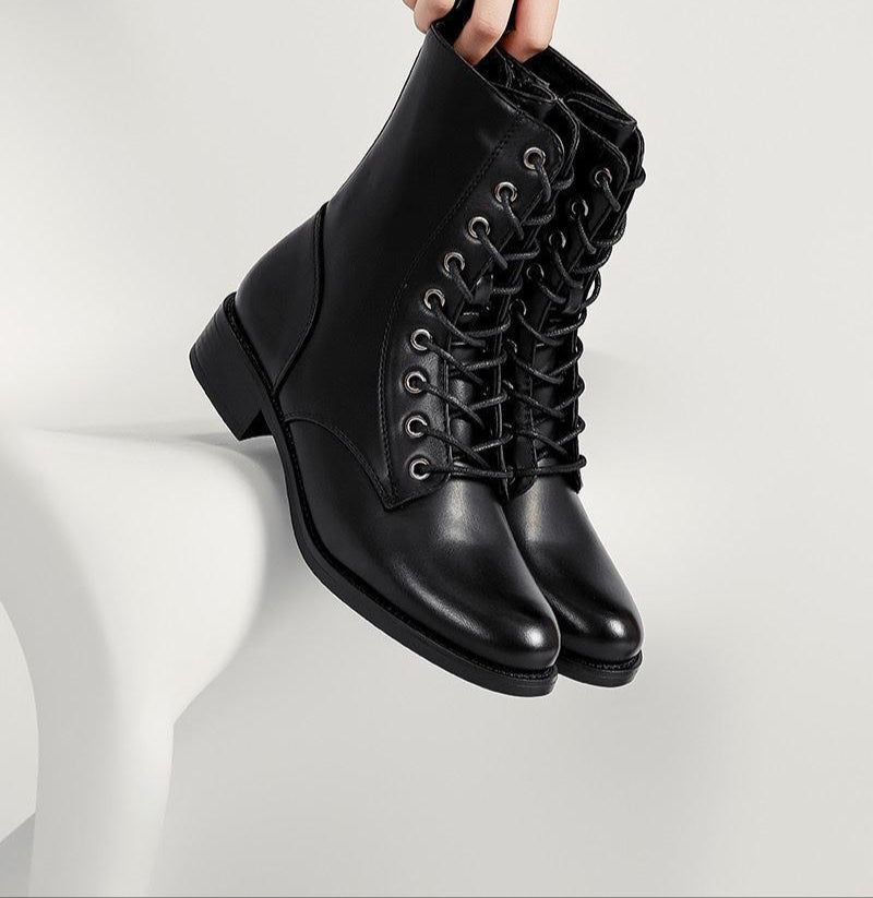 Bottines lacées