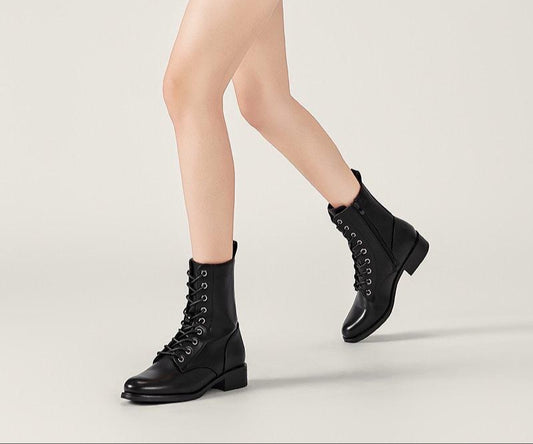 Bottines lacées