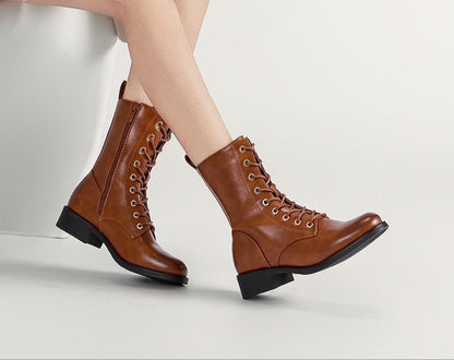 Bottines lacées