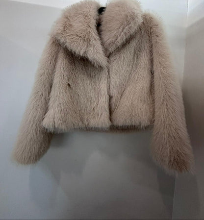 Veste en fausse fourrure
