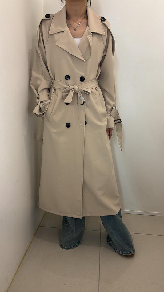 Trench à double boutonnage