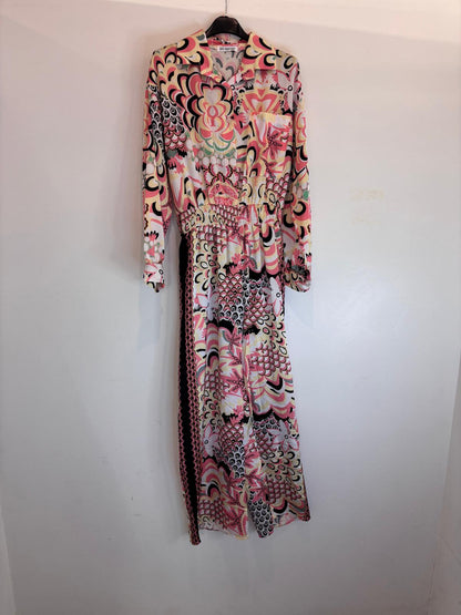 Combinaison longue imprimé psychédélique