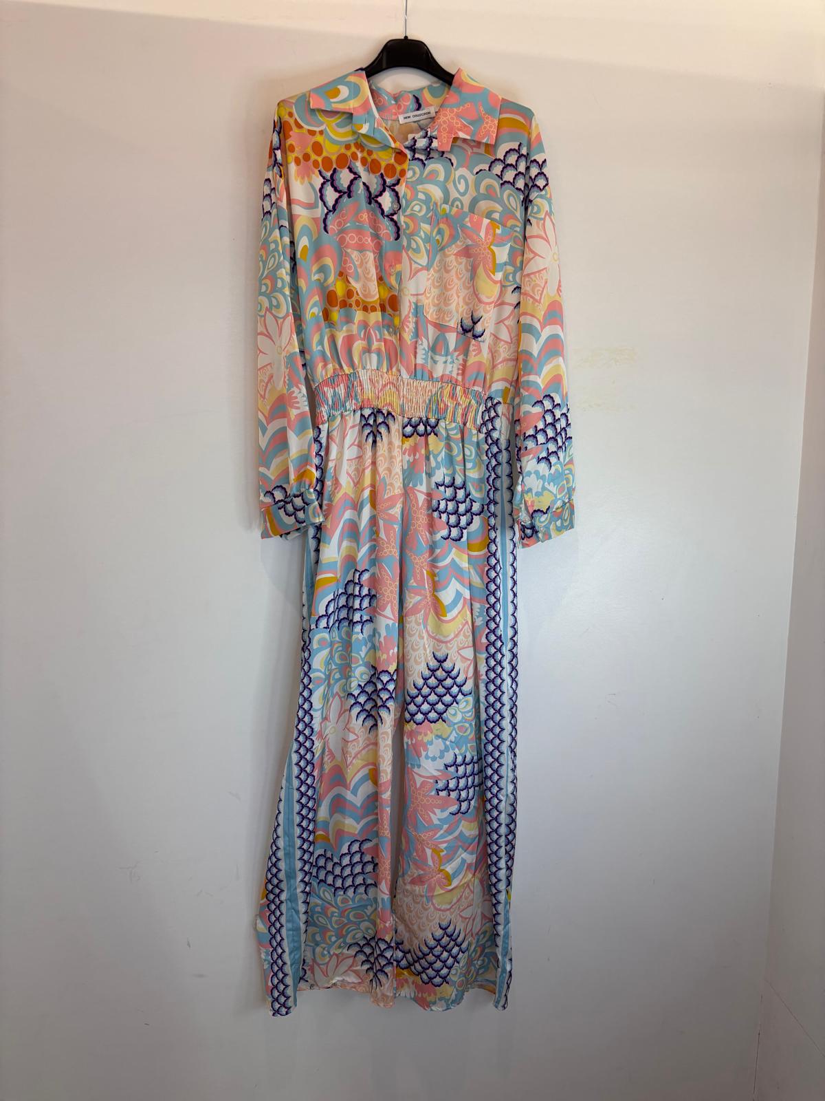 Combinaison longue imprimé psychédélique