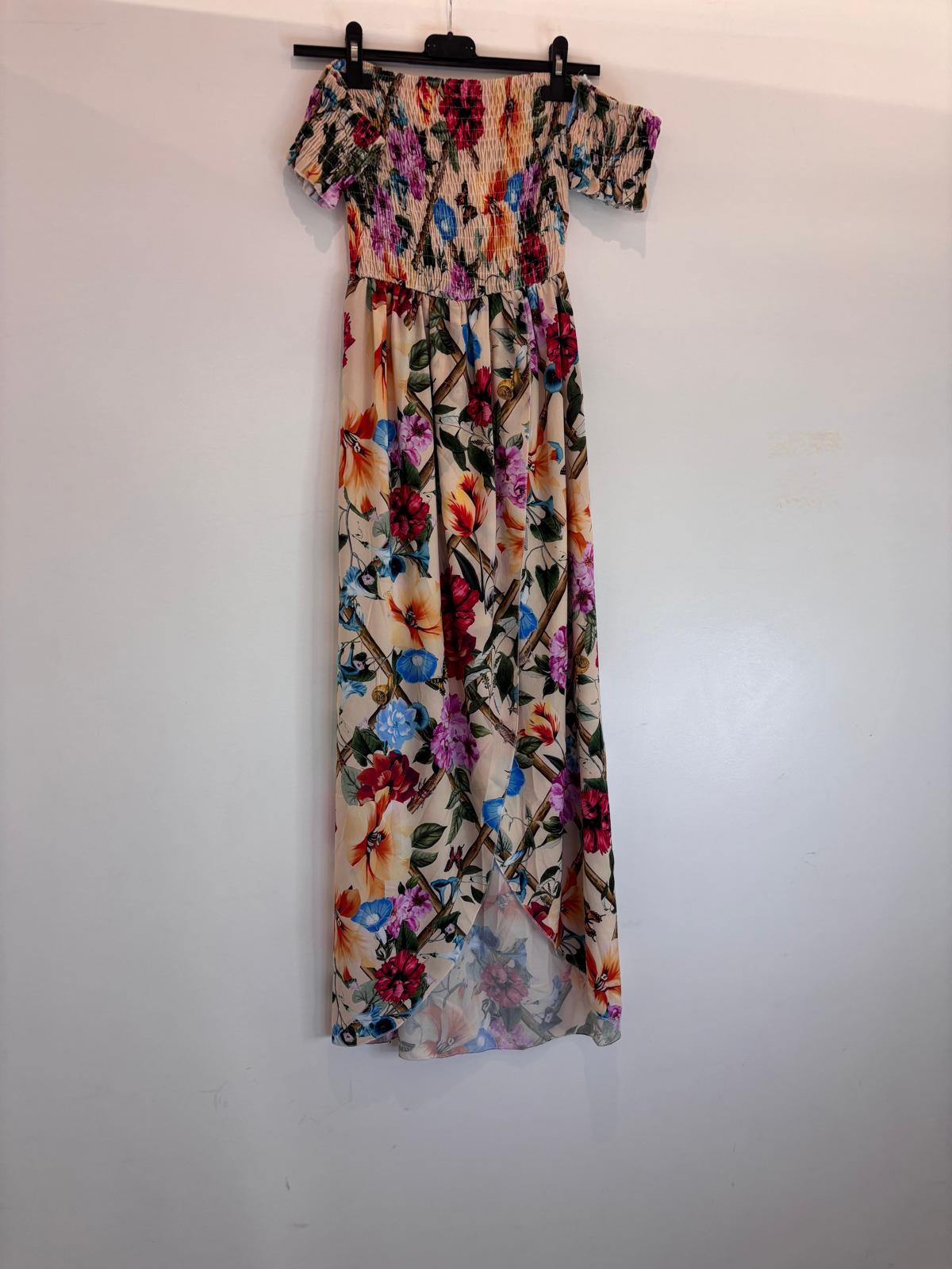 Robe longue épaules dénudées