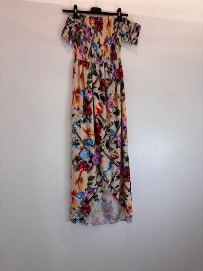 Robe longue épaules dénudées