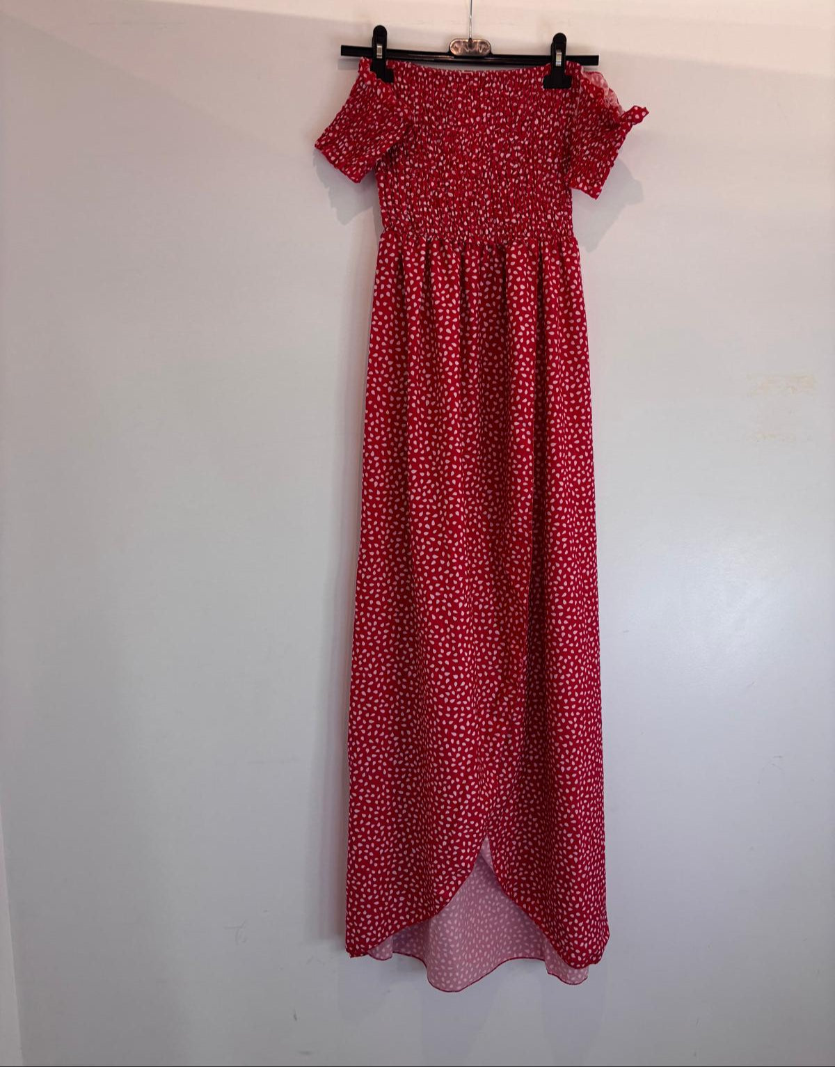 Robe longue épaules dénudées