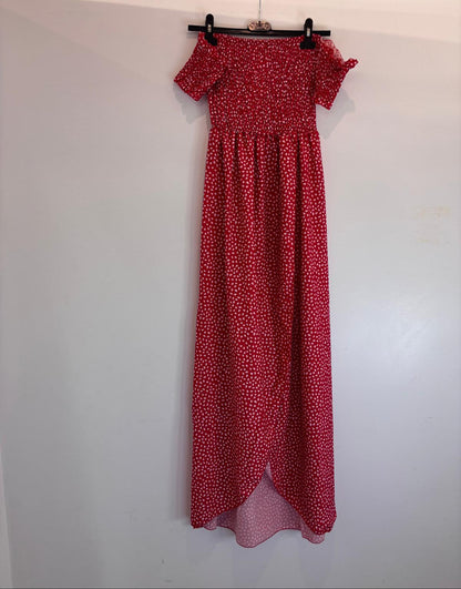 Robe longue épaules dénudées