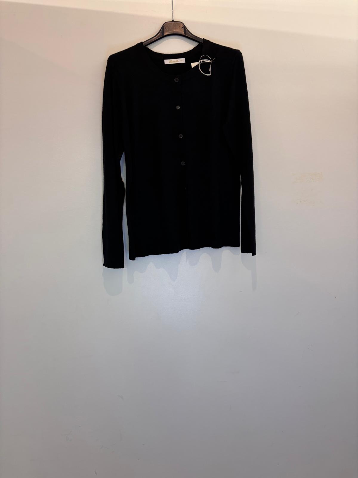 Cardigan à col rond et manches longues