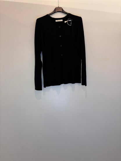 Cardigan à col rond et manches longues