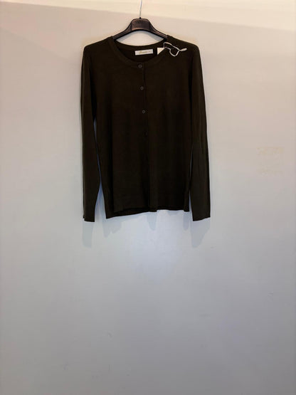 Cardigan à col rond et manches longues