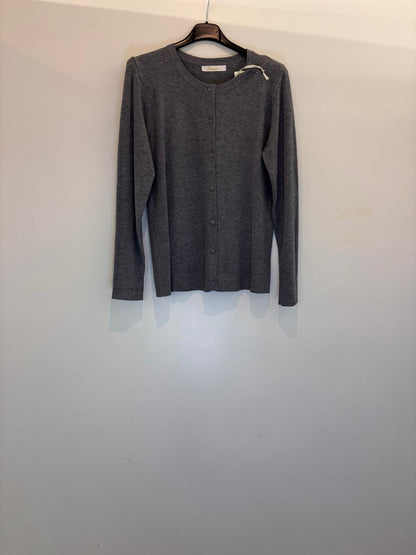 Cardigan à col rond et manches longues