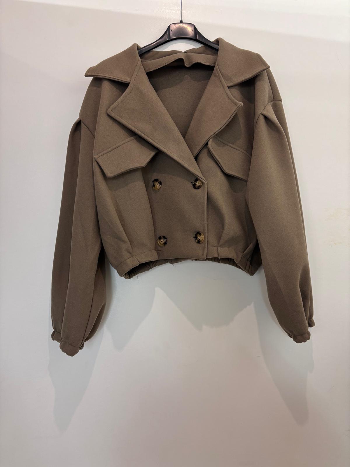 Veste courte croisée