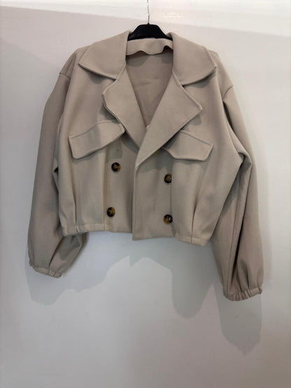 Veste courte croisée