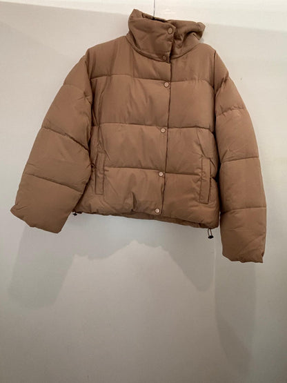 Doudoune matelassée à col montant