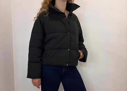 Doudoune matelassée à col montant